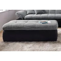 DOMO collection Polsterhocker MORIC 136x64 cm, praktisch und komfortabel, inklusive Stauraum
