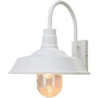 KONSTSMIDE LED Außen-Wandleuchte, LED wechselbar, warmweiß, Außenleuchte Haus-wand, Wandlaterne zur Fassadenbeleuchtung H: 42,5cm