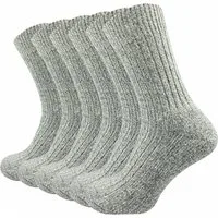 GAWILO Norwegersocken aus Wolle für Herren - extra warm & dick (6 Paar) Thermosocken gegen kalte Füße, Wollsocken