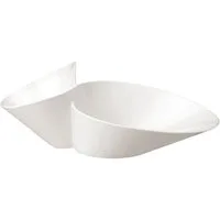 Villeroy & Boch Müslischale NewWave Eye-catcher Doppelschale, Porzellan, (1-tlg), Premium Porcelain, mikrow.- & spülm.sicher, Made in Germany
