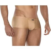 CUT4MEN Slip Beiger Hipster Brief Männer Slip blickdicht knapp geschnitten Herren U
