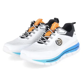 Bugatti Low Sneaker - Gr. 40 - Weiß - Textil & Synthetik