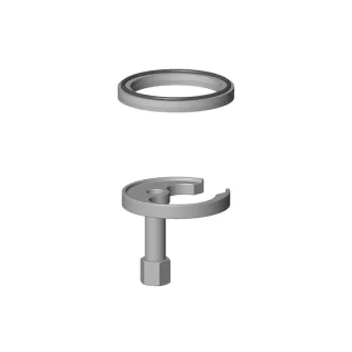 Dornbracht Befestigung mit O-Ring D.49 x 2 mm Ersatzteile 04301103802 D. 52 x 1,5 mm 0430110380290