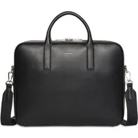 Calvin Klein Aktentasche RAISED COMMUTER, Unisex Businesstasche, Laptoptasche, Umhängetasche mit Logoschriftzug