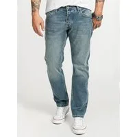 Rock Creek Regular-fit-Jeans Herren Jeans Stonewashed Hellblau RC-2403