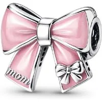 Gnoce Bead Gnoce Charm Schleife Mom pink KJC184
