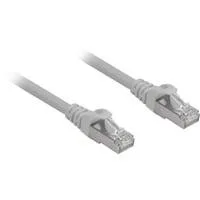 Patchkabel RJ45 Cat.6a SFTP grau, 20 Meter, LSOH (Halogenfrei)
