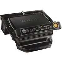 Tefal Fleischhammer OptiGrill+ GC712 Kontaktgrill GC7128, Grillfunktion, Antihaftbeschichtung, Kontrollleuchte