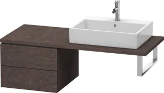 Duravit L-Cube Unterschrank für Konsole Eiche dunkel gebürstet Matt 520x547x400 mm - LC583707272 LC583707272