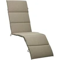 KETTLER Sesselauflage SEE Relaxauflage 170cm x 48cm x 3cm Dessin 8008 sand