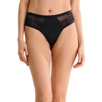 Lisca Bikinislip Brasilslip Ruby (Stück, 1-St) Brazilian butt, Spitze mit Rosenmotiv