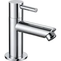 Aloni Waschtischarmatur CR6011-6C (einzel, 1-St., Nicht zutreffend) Aloni Waschtischarmatur Kaltwasserhahn Chrom