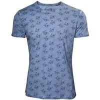 Nintendo T-Shirt Pokémon T-Shirt Blau All Over Print Herren Gr. S M L XL XXL Pikachu
