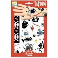 DJECO Kindertattoo DJ09584 Tattoos: Pirates