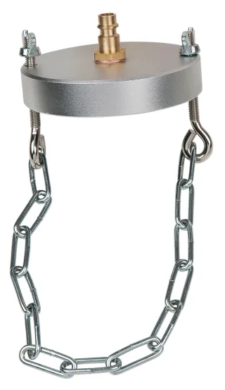 KS Tools Universal-Entlüfterstutzen-Adapter mit Kette zur Bremsentlüftung - 160.0708