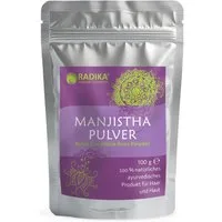 BIOHERBA R Pflege-Set Bioherba Manjistha Pulver Rubia Cordifolia Root Powder 100 g