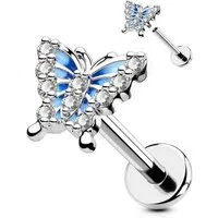 OUFER Nasenpiercing Helix Piercings Knorpel Ohr Lippen Ring Chirurgenstahl Conch Tragus