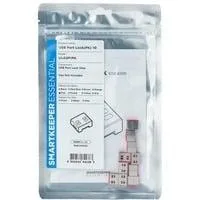 ESSENTIAL USB-A Port Lock (UL03), Einsteckschloss Farbcode Pink, 10 Stück