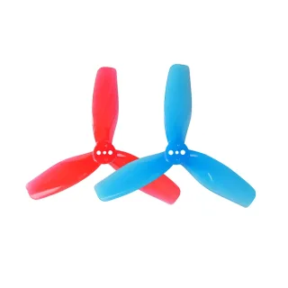 2Pairs /10 Pairs GEMFAN 3029-3 F9A-B 3029 3 Inch 3-blade PC Propeller 3 Holes 1.5mm Compatible with 1408 3900KV Motor fo