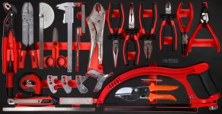 KS Tools Zangen- und Messwerkzeug-Satz in Schaumstoffeinlage, 39-tlg - 813.0030