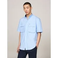 Tommy Hilfiger Kurzarmhemd WCC POPLIN TWO POCKET SHIRT S/S