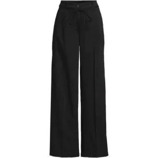 Weite Chinos High Waist aus Lyocell-Mix für Damen, Damen, size: regular, Braun, Baumwolle/Baumwoll-Mischung, by Lands' End