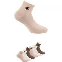 Fila Kurzsocken UNISEX QUARTER PLAIN SOCKS (6 Paar) mit Logo-Schriftzug