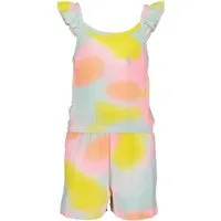 Blue Seven Jumpsuit Blue Seven Mädchen Jumpsuit Kurz Overall bunt (1-tlg)