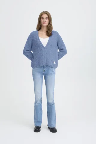 Langarm IHBLARISA Strickjacke Oversize fit