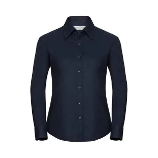 Russell Collection - "Classic" Hemd für Damen Langärmlig ()