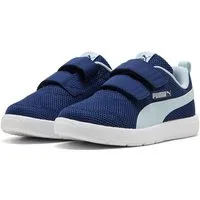 PUMA COURTFLEX V3 MESH PS Sneaker leichte profilierte Sohle, flexible Sohlenrillen, federleicht
