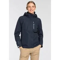 Killtec Regenjacke mit abzippbarer Kapuze, wasser- und winddicht, atmungsaktiv, leicht