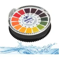 ECENCE Pool-Wassertest 1x PH-Wert Teststreifen Indikator Lackmus Säure