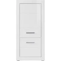 Home affaire Mehrzweckschrank BIANCO Höhe 142 cm