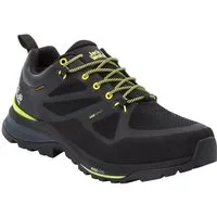 Jack Wolfskin Force Striker Texapore Low wasserdicht schwarz/lime Herren Wanderschuh