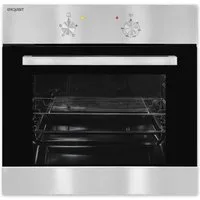 exquisit Einbaubackofen EBE 555-1.1, Klassisch, einfach kochen&backen mit allem drin:Grill,Licht,Backblech!