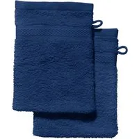 REDBEST Waschhandschuh Waschhandschuh "Chicago" 2er-Pack, Frottier, Walk-Frottier Uni
