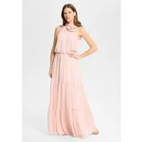 SWING Abendkleid - Abendkleid aus Crinkle Chiffon mit Stufenrock Taillierter Schnitt mit fließendem Rockteil
