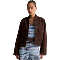 Marc O'Polo DENIM Blouson regular aus weichem Ziegenveloursleder