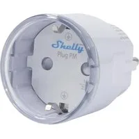 Shelly WLAN-Steckdose Plug PM Gen3 White Funk-Steckdose Wi-Fi, Bluetooth