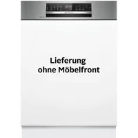 BOSCH teilintegrierbarer Geschirrspüler Serie 6 SMI6ECS12E, 14 Maßgedecke, Automatische Türöffnung für Effizienz, Rack Matic & flexible Körbe