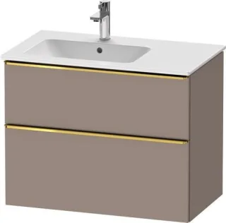 Duravit D-Neo Waschtischunterbau wandhängend Basalt Matt 810x462x625 mm - DE4366034430000 DE4366034430000