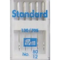 Prym Stricknadeln Nähmaschinennadeln Stärke 80 silberfarbig 5 St