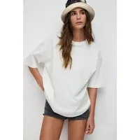 No Matter What T-Shirt Oversize-T-Shirt mit Used-Look