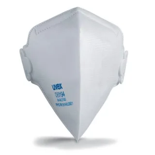 uvex silv-Air classic 3100 Atemschutzmaske FFP1 Retailverpackung - Inhalt: 3 Stück  weiß one size - 8753100