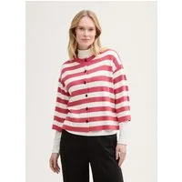 TOM TAILOR Cardigan Pullover & Strickjacken Cardigan mit Streifenmuster