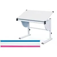 Inter Link Kinderschreibtisch Milo 3-in-1, ergonomischer Kindertisch, höhenverstellbar, neigbar, mitwachsend
