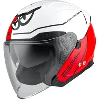 Berik Motorradhelm OF669 Vidos Jethelm, vorbereitet für Kommunikationssystem,herausnehmbares Innenfutter