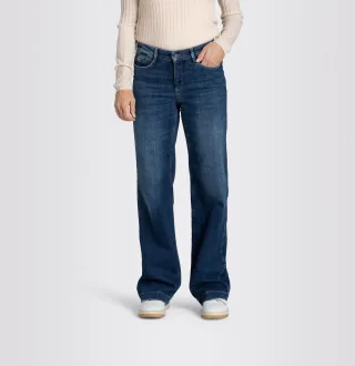MAC - MAC JEANS - DREAM WIDE, Authentic mega flex blau - Gr. - 34