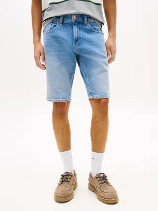 Tommy Jeans (PVH Group) - RONNIE SHORT BJ8131 Denim Medium - Gr. - 36